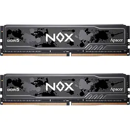 Модуль пам'яті DDR5 Apacer NOX 2x16GB 5600MHz (AH5U32G56C522MBAA-2) [148616]
