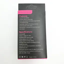Бездротовий ресивер Bluetooth 3.0 AUX адаптер з роз'ємом jack 3.5 мм B функцією hands free UKC чорний - мініатюра 13