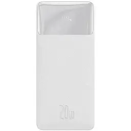 Портативний акумулятор Baseus Bipow Digital Display OE 20000mAh 20w (PPBD050302) білий - мініатюра 4