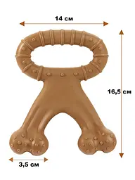 Іграшка для жування для собак Derby Double Bone Tug Toy - мініатюра 7