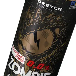 Пиво Forever Zombie безалкогольне світле нефільтроване 0.5% 0.5 л - мініатюра 4