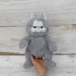 М’яка іграшка Кiт сидячий (26 см) сірий - мініатюра 2