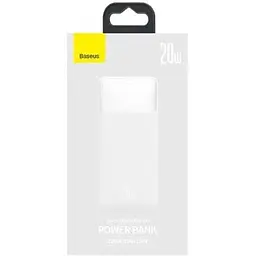 Портативний акумулятор Baseus Bipow Digital Display OE 20000mAh 20w (PPBD050302) білий - мініатюра 7