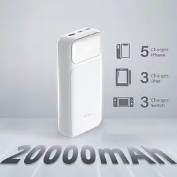 Павербанк D-Link White 20 000 mAh / 65 Вт (DPP-201) - мініатюра 5