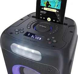 Портативна акустика Sharp PS-949 XpartyStreet Beat Party Speaker 132W з мікрофоном бездротова - мініатюра 3
