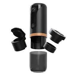 Портативна кавомашина CERA+ Máquina Travel Espresso Coffee Maker Outdoor для меленої кави та капсул Nespresso - мініатюра 2