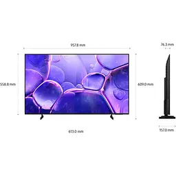Телевізор Samsung Crystal U8092F 43" LCD UHD 4K (UE43U8092F) [176781] - мініатюра 6