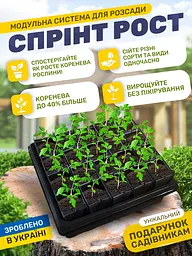 Модульна система для розсади "Спрінт Рост" 20 вічок - мініатюра 3