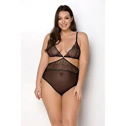 Эротическое боди Passion Amberly Body, 4XL/5XL