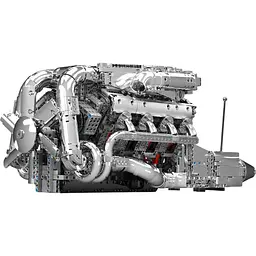 Конструктор Mould King Mking Двигун та коробка передач V8 Twin-Turbo (10168) [160730] - мініатюра 2
