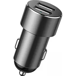 Автомобільний зарядний пристрій Baseus High Efficiency One to Two Cigarette Lighter Black (CRDYQ-01) [77945] - мініатюра 4