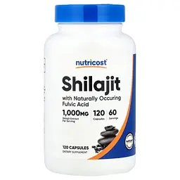Муміє Nutricost 1000 мг 120 капсул