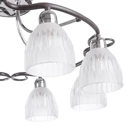 Люстра стельова Brille E14 40W BR (LK-288C/8) - мініатюра 2