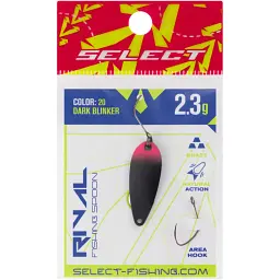 Блешня Select Rival 2.3g 30mm #20 Dark Blinker - мініатюра 2