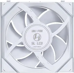 Вентилятор Lian Li Uni Fan SL120 Wireless LCD ARGB White (G99.12SLLCD1W1W.00) - мініатюра 3