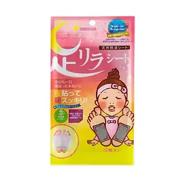 Детокс-пластирі Megumi Foot Relax Sheet Titanium для ніг (титан) 2 шт