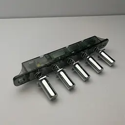 Блок кнопок для витяжки кухонної Pyramida NB-H 60 M WH, NB-H 60 M BL, L=130мм - мініатюра 3