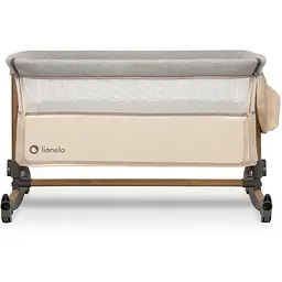 Приставне ліжечко Lionelo Leonie Beige Sand, пісочна (LO-LEONIE BEIGE SAND) - мініатюра 7