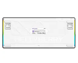 Механічна ігрова клавіатура HATOR HK-75-WV Hellyberry Switch USB White-Violet - мініатюра 6
