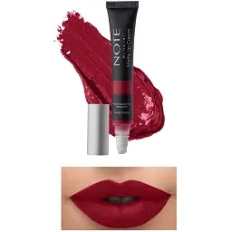Матовий крем для губ Note Cosmetique Mineral Lip Cream відтінок 06 Go Red 12 мл - мініатюра 4