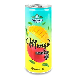 Напій Bisan Drinks Mango 250 мл