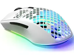 Бездротова миша SteelSeries Aerox 3 Wireless Snow White (62608) - мініатюра 2