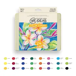 Набір олівців кольорових 99IDEAS "Color Expert" 24 кольори, Rich Set, металева коробка, 99CE-24RICH - мініатюра 3