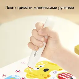 Маркери з круглим кінчиком та штампами Mideer 12 шт. (MD3386) - мініатюра 5