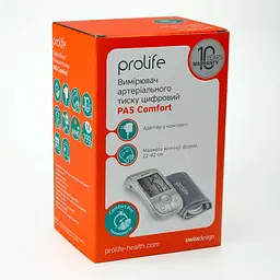 Тонометр ProLife PA5 Comfort з адаптером автоматичний на плече