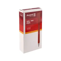 Ручка гелева Axent Delta by Axent Червона 0.7 мм (DG2042-06) - мініатюра 2