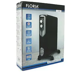Масляный обогреватель FLORIA ZLN-3659 2000Вт 3 режима - мініатюра 5