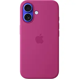 Чохол Apple Silicone Case with MagSafe для iPhone 16 Fuchsia (MYY53ZM/A) [116205]