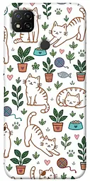 TPU чохол Demsky Cats pattern для Xiaomi Redmi 9C