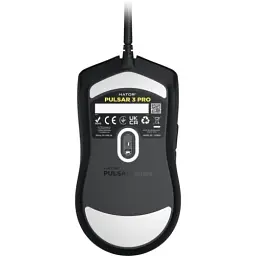 Миша Hator Pulsar 3 Pro, Black, USB, оптична (сенсор PixArt PMW 3395), до 26000 dpi, 50G, RGB підсвічування, перемикачі Hator Optical Yellow 100M / Kailh 3M, 1.8 м (HTM620) - мініатюра 6