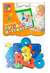 Магнітна гра "Цифри і математичні знаки" VT5900-01 (укр)