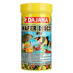 Корм Dajana Wafer Discs для всех видов цветных донных рыб в чипсах 100 г - мініатюра 2