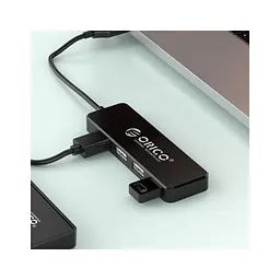 Концентратор Orico USB 2.0 4 port (FL01-BK-BP) (CA913237) - мініатюра 2