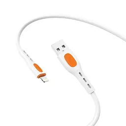 Кабель XO NB280 Jian Yan Series Lightning Data Cable 1M 3A Белый - миниатюра 3
