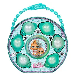Ігровий набір з лялькою L.O.L. Surprise Glitter Color Change Перлина -сюрприз, блакитний (118992) - мініатюра 5