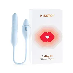 Пульсатор з вакуумним стимулятором KISSTOY Cathy III Light Blue, 5 режимів вакууму, 10 режимів пульсації - мініатюра 3