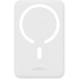 Зовнішній акумулятор Baseus Magnetic Mini 20W 20000 mAh White (PPCX150002) [113529] - мініатюра 2