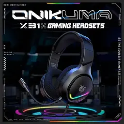 Ігрові навушники Onikuma X31 Black [148175] - мініатюра 6