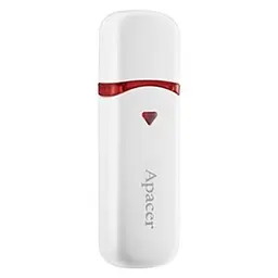 USB флеш накопичувач Apacer 32GB AH333 white USB 2.0 (AP32GAH333W-1) - мініатюра 2