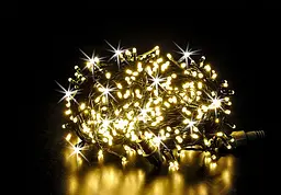 Гірлянда Flash з іскрою 200led Warm White