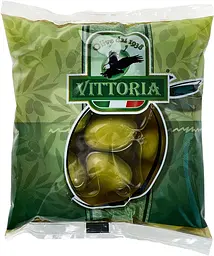 Оливки зелені Vittoria Verdi Dolci Giganti 450 г (8010146006363)