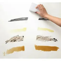 Набір меламінових губок Semi Melamine sponge, 50 шт для чищення та збирання бруду - мініатюра 7