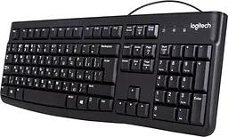 Клавіатура Logitech K120 USB black UKR (920-002643) - мініатюра 3