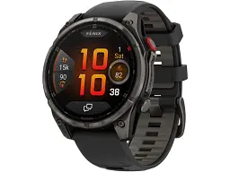 Смарт-годинник Garmin Fenix 8 Pro 47 mm AMOLED Carbon Gray DLC Titanium with Black/Pebble Gray (010-03198-00/01)