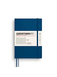 Блокнот Leuchtturm1917, Середній, М'яка обкладинка, Indigo, Лінія (374004) - мініатюра 1