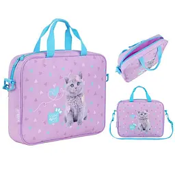Шкільна текстильна сумка Kite Studio Pets (SP26-589)